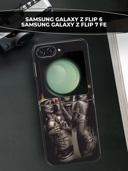 Samsung Чехол на Galaxy Z Flip 6 Z Flip 7 FE скелет