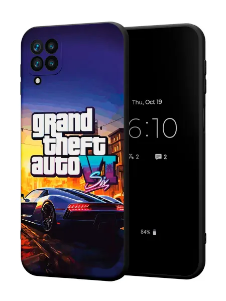 PBl store Чехол на Samsung A12 с принтом GTA 6
