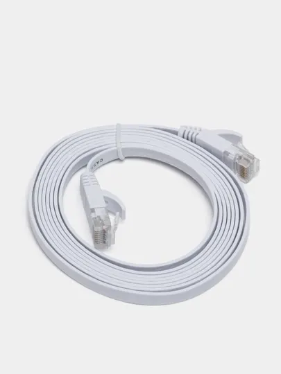 Lan кабель, Ethernet-кабель Cat6 RJ45, LAN, UTP CAT 6, сеть, интернет кабель, плоский