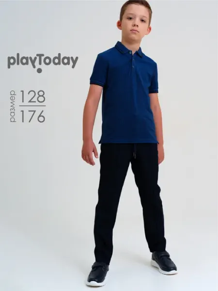 PlayToday Футболка-поло классическая школьная