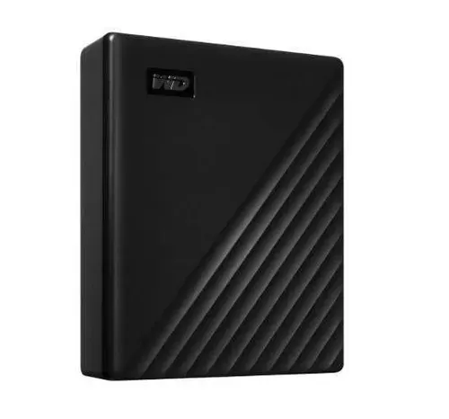 Western Digital 6 ТБ Внешний жесткий диск WD My Passport (WDBR9S0060BBK-WESN), Пластик, черный