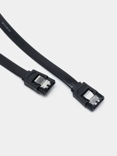 SATA шлейф кабель, 6 Гб/с, с фиксатором для подключения SSD, HDD, DVD