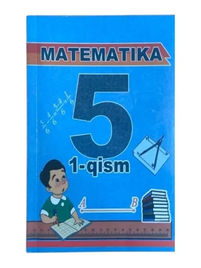 Matematika 5 1-qism (rangli A5 format 2020)