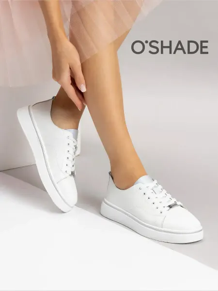 O`SHADE Кеды женские белые