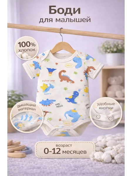 Боди для новорожденных