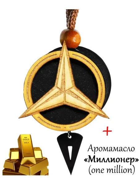 Аромасентир Автопарфюм в машину для Mercedes, аромамасло One million