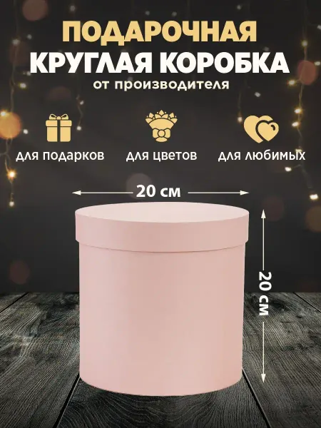 Ателье Коробок Коробка подарочная шляпная