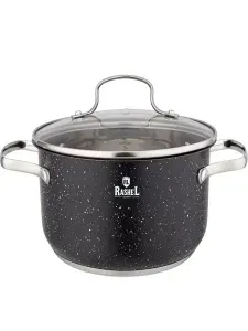 Rashel Кастрюля с гранитным покрытием 2.6 л R-206v черный