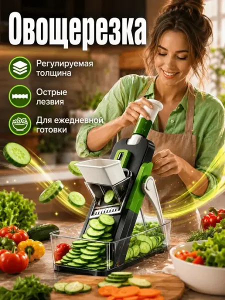 Овощерезка ручная многофункциональная