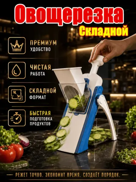 Овощерезка многофункциональная ручная