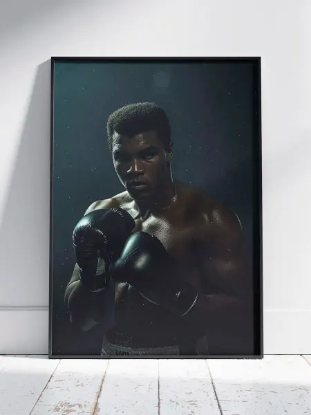 HEAVEN POSTER Плакат Легенды Бокса (Мухаммед Али - Muhammad Ali 20) A3