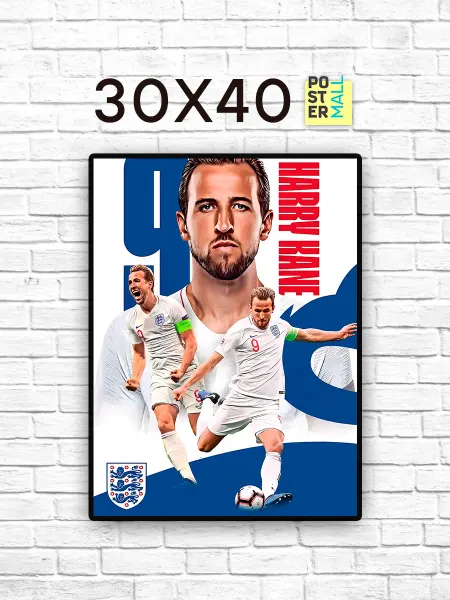 Poster Mall Постер на стену Футбол - Хари Кейн 30х40