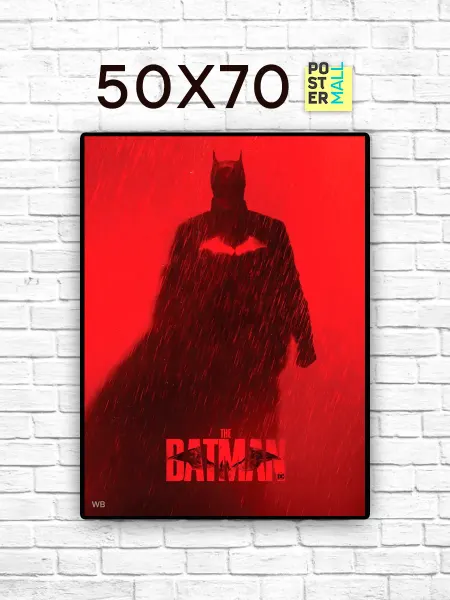 Poster Mall Постер на стену Бэтмен (Batman) 50х70
