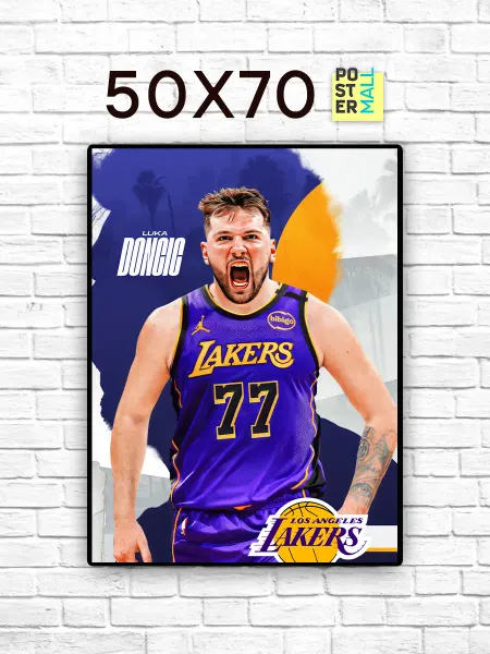 Poster Mall Постер на стену Баскетбол - Лука Дончич 50х70