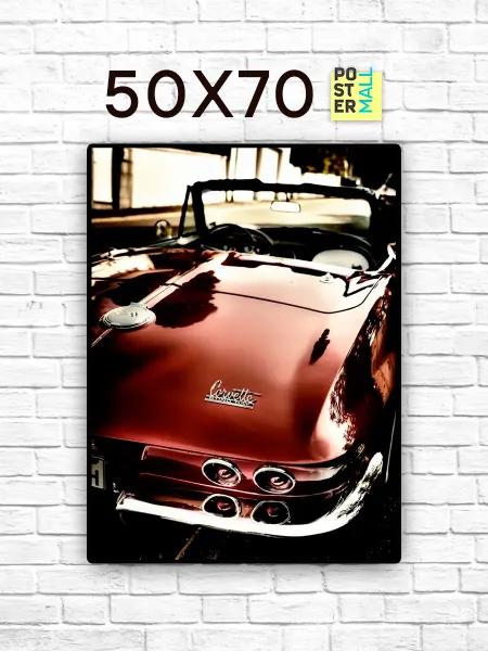 Poster Mall Постер на стену Шевроле Корвет 50х70