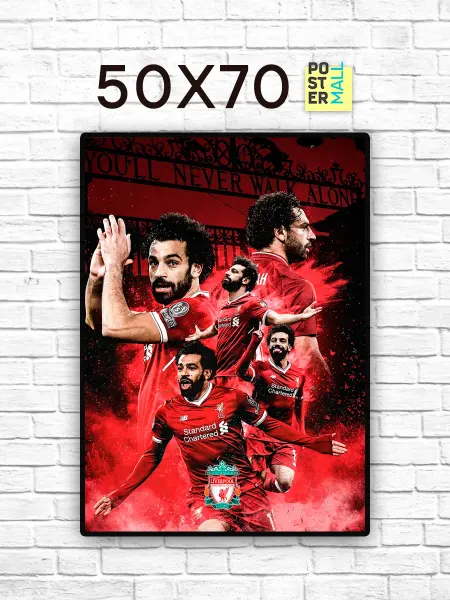 Poster Mall Постер на стену Футбол - Мохамед Салах 50х70