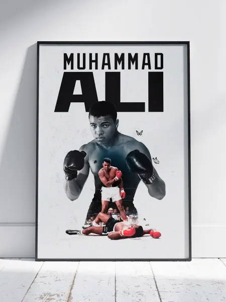 HEAVEN POSTER Плакат Легенды Бокса (Мухаммед Али - Muhammad Ali 7) A3