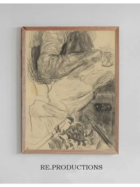 Re.productions Постер Schetsen - James Ensor