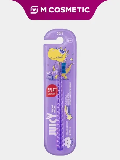 Детская зубная щетка Splat Juicy Lab Магия единорога, 6+