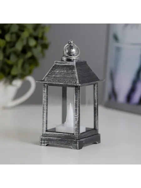 RISALUX Ночник Фонарь малый LED от батареек 3хLR44 6х6х13 см