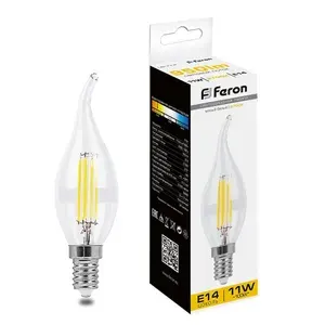 Feron Лампа светодиодная LB-714 11W E14 2700К 10 шт