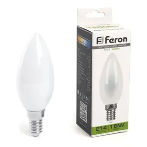 Feron Лампа светодиодная LB-717 15W E14 6400К 10 шт