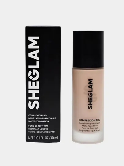 Тональный крем для лица Sheglam, натуральный матовый оттенок, увлажняющий крем 30 мл