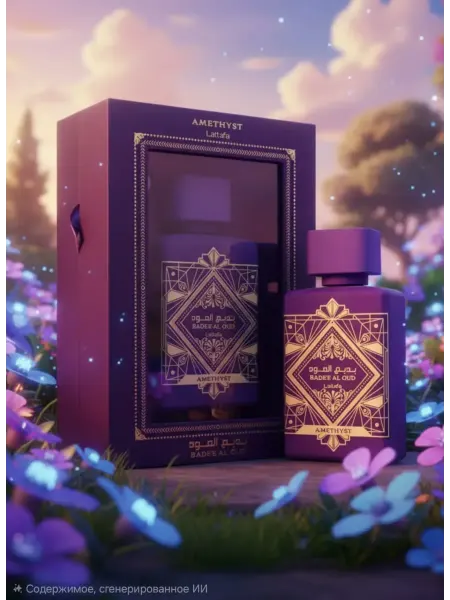 Духи женские Badee Al Oud Amethyst 50 мл