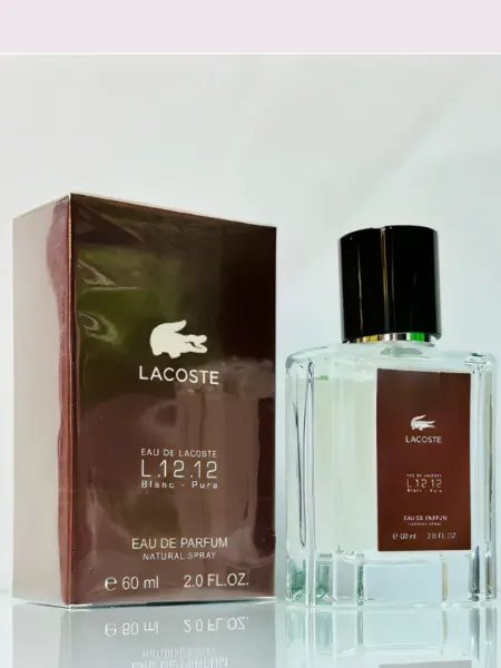 BagyShop Lacoste white blanc 12.12 парфюм 60 мл