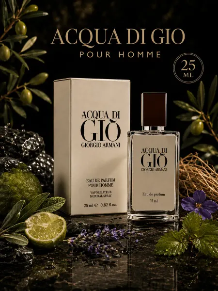Giorgio Armani Духи Аква ди Джио Армани Фужерные Мужские 5мл на Распив