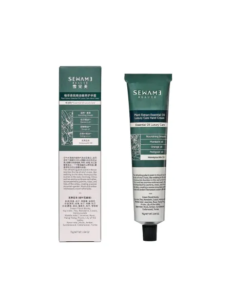 Sewame Крем для рук LUXURY CARE с эфирным маслом жимолости 75 гр