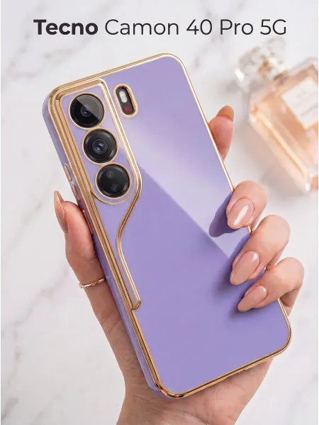 URBAZZA Глянцевый чехол на Tecno Camon 40 Pro 5G