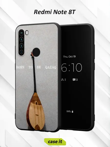 Case it Чехол на Redmi Note 8Tс принтом Домра