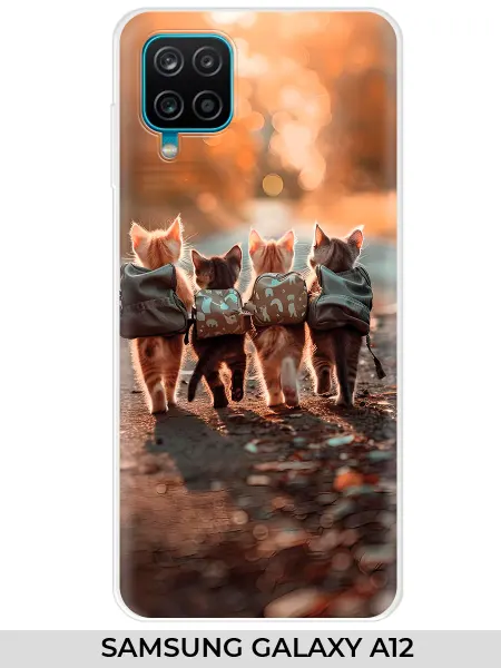 NOOTO Чехол на Samsung A12 (для Самсунг А12)