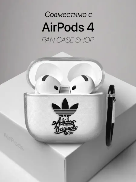 PANCASE Чехол на AirPods 4 с принтом Adidas Originals