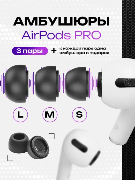 Gaft Амбушюры для Airpods Pro