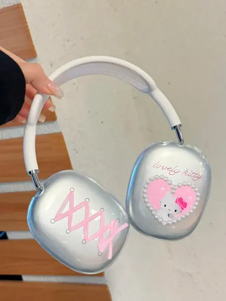 TechHunk Чехлы накладки для наушников AirPods Max Ленточка и китти