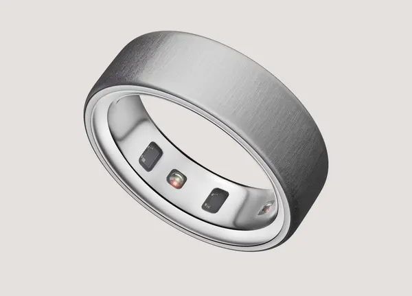 Oura Ring 4 Brushed Silver Size 8 - умное кольцо c отслежива