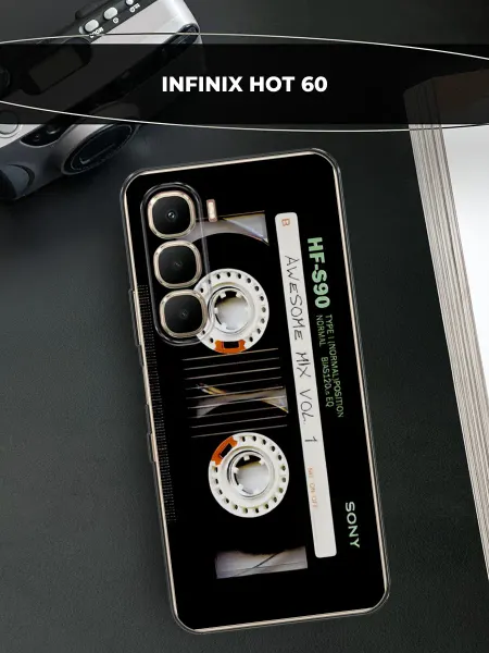 Infinix Чехол на Hot 60 с принтом