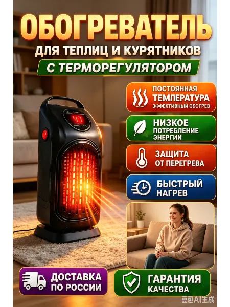 Обогреватель для теплиц и курятников