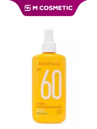 KRASSA Солнцезащитная Серия Спрей Spf 60 150мл