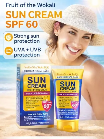 Солнцезащитный крем – Fruit Of The Wokali SPF 60+