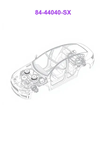 STELLOX 8444040SX, Болт крепления кронштейна