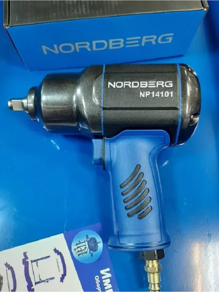 NORDBERG Пневмогайковерт ударный для автосервиса и шиномонтажа 1 2"