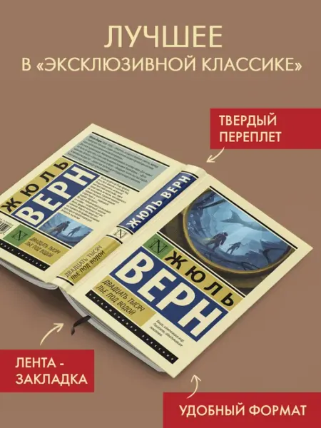 Издательство АСТ Двадцать тысяч лье под водой