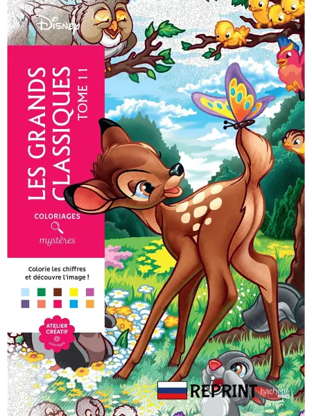Disney Раскраска по номерам Tome 11