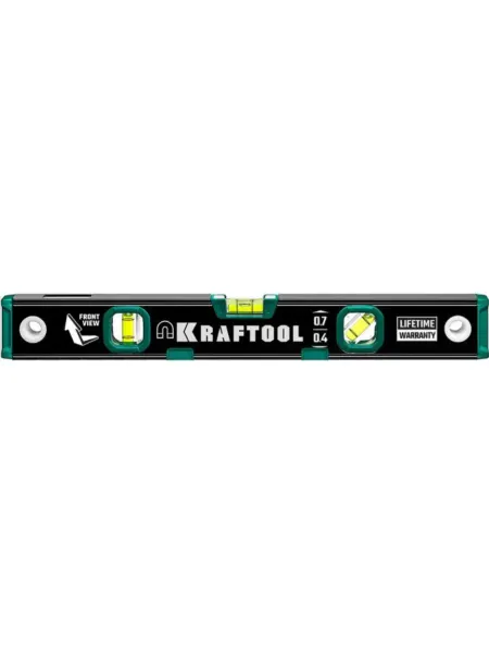 Kraftool Магнитный уровень с зеркальным глазком 34785-40