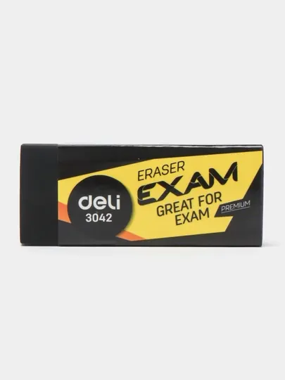 Ластик Deli E3042 "Premium", 60×25 мм