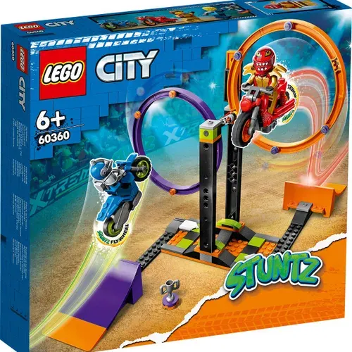 Конструктор LEGO City 60360 Испытание каскадеров с вращением