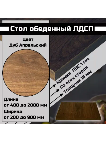 Egger ЛДСП Дуб Апрельский 22 х 20 см. Мебельный щит. Полка в шкаф
